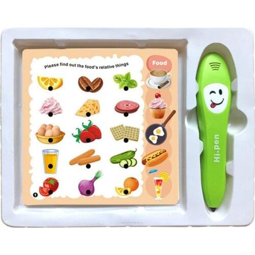 Kids Voiced Ebook Early Learning Book English With Reading Pen Audiobook Educational Sound Book Point Reading