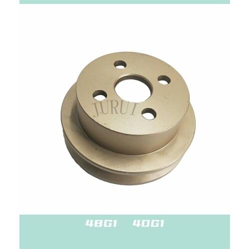 For 4BD1 4BG1 Excavator Isuzu engine small fan water pump pulley Excavator Accessories