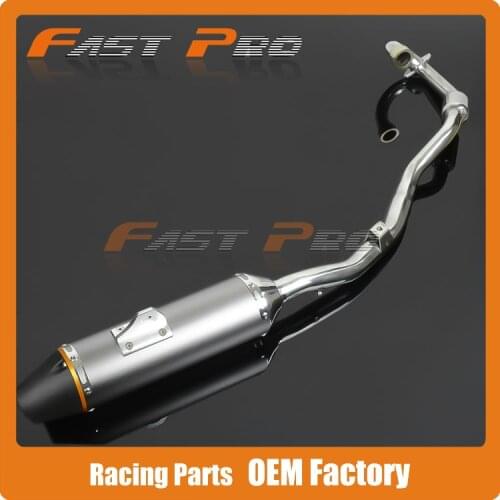 Full Exhaust Muffler System Slip On For TTR230 2005-2016 Motocross Enduro Supermoto Dirt Bike Motorcycle