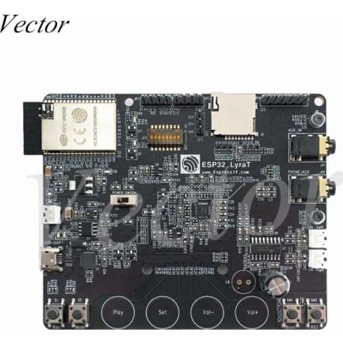 ESP32-L-y-r-a-T for audio I-C Development Tools buttons, T-F-T display and camera supported ESP32 L-y-r-aT
