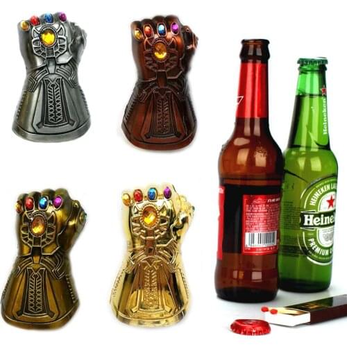 Kitchen Bar Tools Household Openers Creative Beer Opener Multi-purpose Infinity Thanos Gauntlet Glove Soda Glass Cap Remover
