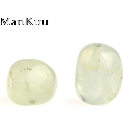 ManKuu 10-15mm Irregular Pale Green Grape Crystal Bead Natural Stone Beads For Jewelry Making 5pcs/Lot Wholesale Rhinestone Bead