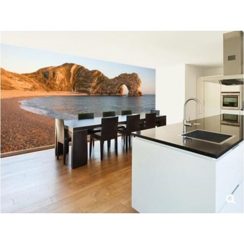 Custom natural landscape wall, modern photo mural for the living room restaurant store background wall waterproof wallpaper