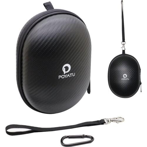 Poyatu Headphone Case Hard EVA Portable Carry Box With Wrist Strap For Beats Headphones Studio 2.0 Solo 2 Solo3 Wireless Mixr