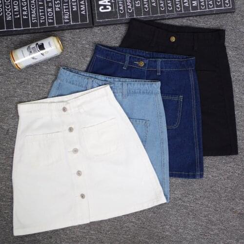 One Yona Denim Skirts For Women