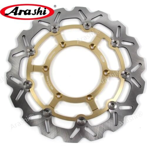 ARASHI CNC Front Brake Disc For SUZUKI DRZ SM 400 2005-2009 Brake Disks Rotors DRZ-SM DRZ400SM 2005 2006 2007 2008 2009