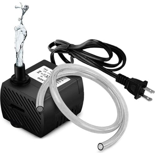 Aquarium Submersible PumpS 5W Ultra-quiet Multi-function Pumping for Rockery Fountain Aquarium SCVD889