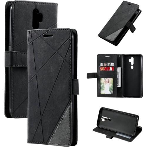 Shockproof Case Leather Business Book Cover for OPPO A5 2020 Luxury Case OPPO A9 2020 A 5 A 9 Wallet Shell 360 Protective Fundas