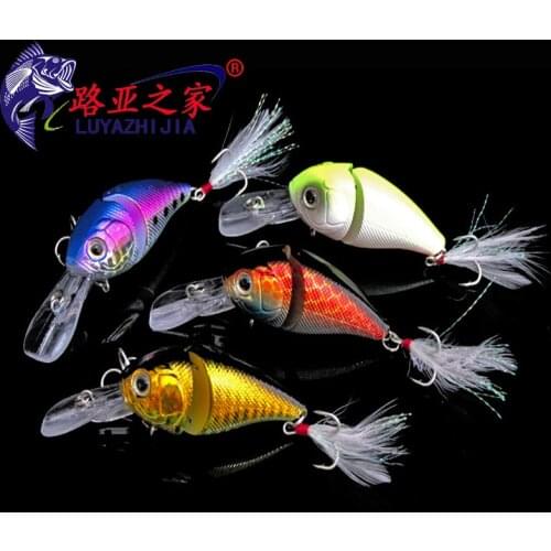 Road Sub Bait Minnow 15g Feathered Perch Culter Rock Hard Chubby Road Sub-bait Bionic Lure