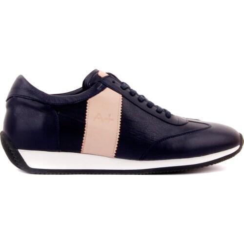 Sail Lakers-Genuine Leather Mens Sneakers Casual Shoes Daily Shoes Fashion Man Breathable Walking Shoes Lace Up Flat Shoes