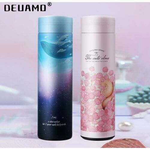 500ml Thermos Bottle 304 Stainless Steel Vacuum Flask Insulated cup Thermos for Tea glass cup Thermocup office Travel Coffee Mug