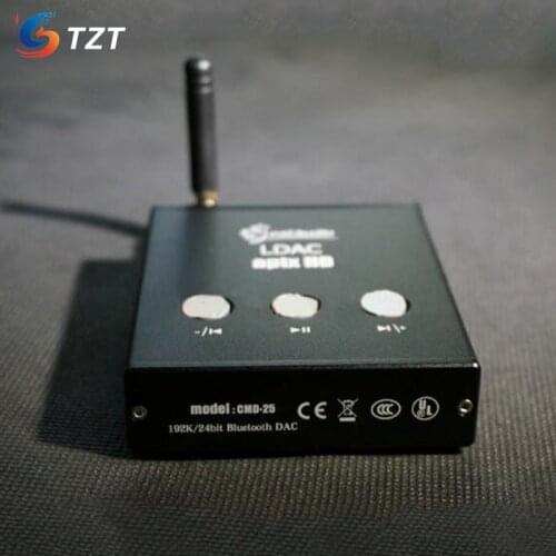 TZT CS4398 Decoder 192K 24bit Bluetooth 5.0 Audio Decoder CSR8675 USB Sound Card Support APTX-HD LDAC