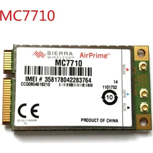 In stock！Sierra Wireless MC7710 4G Module WWAN Mini PCIE Card B3 B7 B8 B20 for THINKPAD X230 T430 T530 WCDMA EDGE / GPRS /LTE