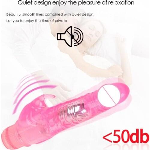 Vibrator Realistic Jelly Powerful Dildo Multispeed Rabbit Female Masturbator sex toy Clitoris Vibrating Big Dildo Women Sex toys