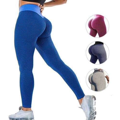 Women Yoga Pants HIgh Waist Seamless Leggins Gym Sport Leggings Athletic Wear Energy Fitness Tights Workout Running Trousers