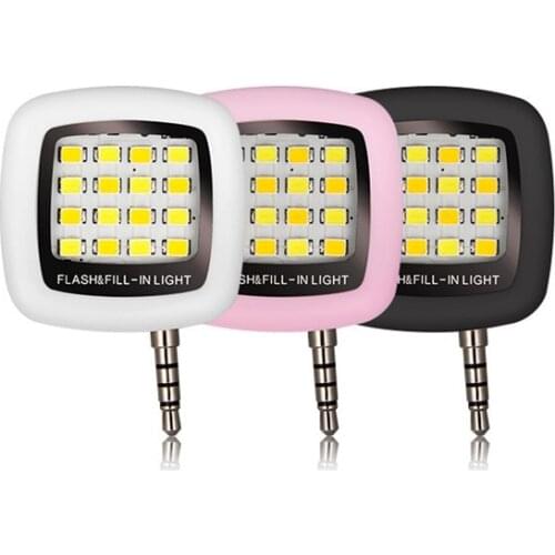 1 Piece of Universal Mobile Phone Portable Clip-on LED Selfie Light Fill Light Lens Light, Mobile Phone Selfie Fill Light