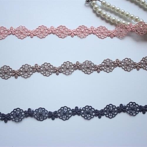 15Yards/Lot DIY Craft Accessories Embroidery Venise Lace Trim for Garment Decoration,Venice Lace Trim