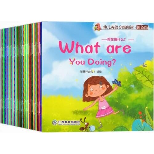 60 Books/set Childrens English Early Learning Picture Book Storybook Enlightenment Cognitive Tale Bedtime Story Book