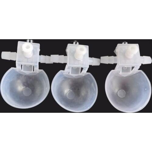 5PCS Automatic Bird Drinker Cup Plastic Poultry Chicken Drinking Bowl Pet Farm Animals Feeding Water Tool