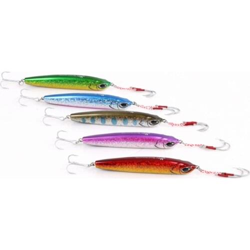 BaMMax Fishing lure 33g/43g 9.5cm Metal Sequins Lures jig Spoon Lure Spinner Bass hard Bait with Treble Hook fishing accessories