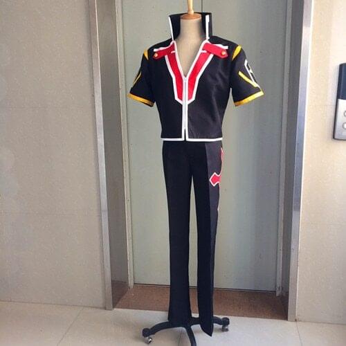 BlazBlue: Bloodedge Experience Naoto Kurogane Uniform Outfit Anime Cosplay Costume