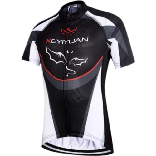 Children riding a bike summer short-sleeved childrens clothing boy girl bike mountain bike sportswear sweater riding shirt clot