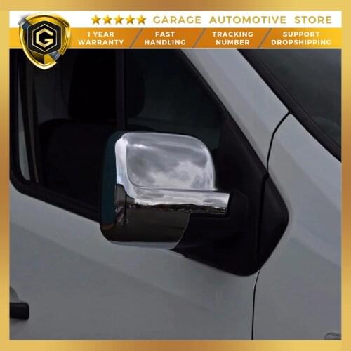 For Opel Vivaro Abs Chrome Mirror Cover 2 Piece 2015 Above