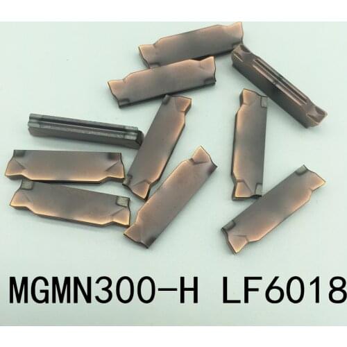 10pcs MGMN300-H LF6018 CNC cutting blade FOR steel/stainless steel/cast iro Insert tools blade