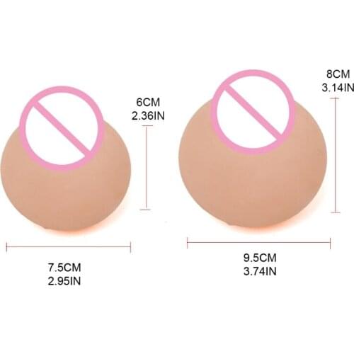 40JC Novelty Gags Trick Toy Squeeze Boobs Party’s Practical Joke Funny Gift Spoof Props Realistic Breasts for Party Pubs Men