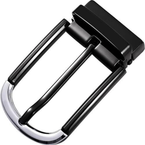 LannyQveen New Pin Buckle 35MM Alloy Buckle For Width 33MM Belts Strap Hole Belt Accessories