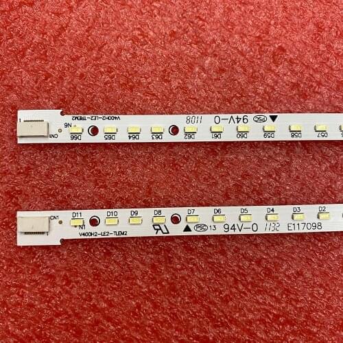 2 PCS/set LED Backlight strip for 40AL800 40EL100C V400HJ2-LE2 E187565 V400H2-LE2-TLEM2 TLEM2 V400H2-LE2-TREM2 TREM1