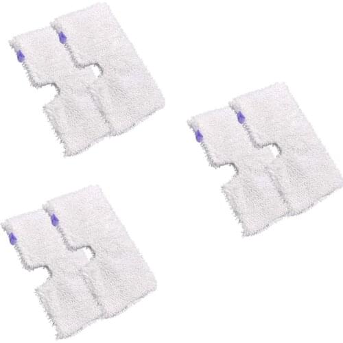 Washable Dust Mop Cloth Rags Cleaning Pads Replacement for Shark S3501/3601/2902 Steam Mop Pad Part
