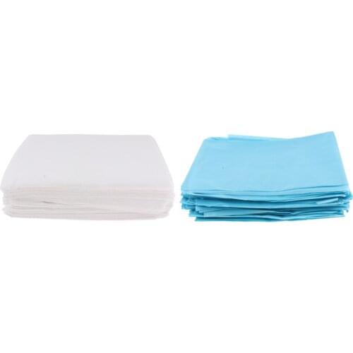20pcs Professional Disposable Massage Table Bed Pad Cover Sheet for Beauty Salon SPA Hotel Travel