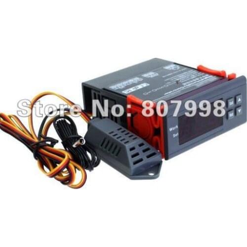 5pcs/lot,NEW Willhi WH8040 DC 12V Digital Air Wide Temperature Humidity Control Controller Humidity controlling range: 1% ~ 99