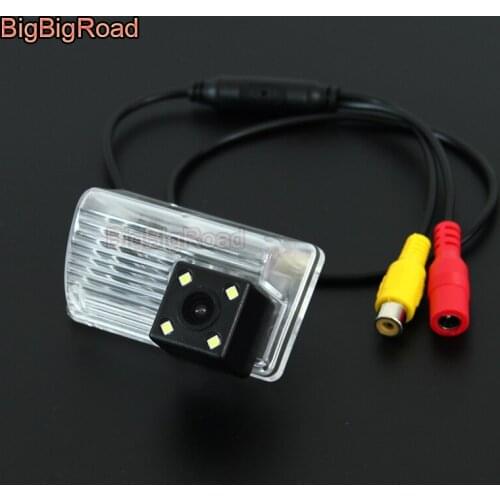 BigBigRoad For Toyota Avensis T250 T270 2003~2015 Car Reverse Parking Camera Rear View Camera HD CCD night vision Back up Camera
