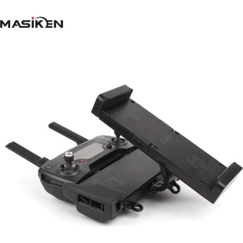 MASiKEN Smartphone Tablet Extension Stand Holder for DJI MAVIC PRO Drone Remote Controller Cradle for 4.7-12.9 inches+Neck Strap