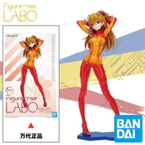 Bandai Figure rise LABO Shibo Asuka PVC assembled model toy