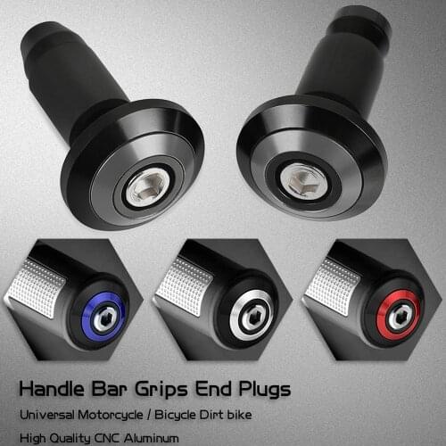 2021 Hot Motorcycle Handle Bar End Weight Handlebar Grips Cap Anti Vibration Silder Plug for Yamaha Kawasaki honda Dirt Bike