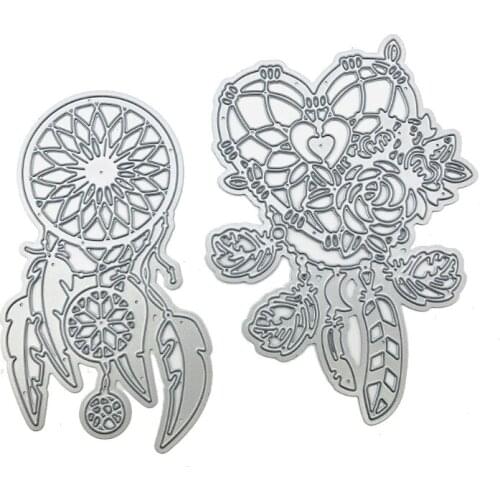 Dreamcatcher Metal Cutting Dies Stencil Scrapbooking DIY Album Stamp Paper Card