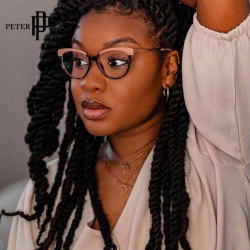 Fashion Anti Blue Light Transparent Glasses Women Men Round Prescription Frmae Glasses Optical Computer Bluelight Eyeglasses