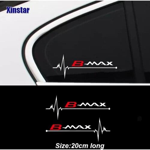 2pcs Car Windows Sticker For Ford Bmax B-MAX