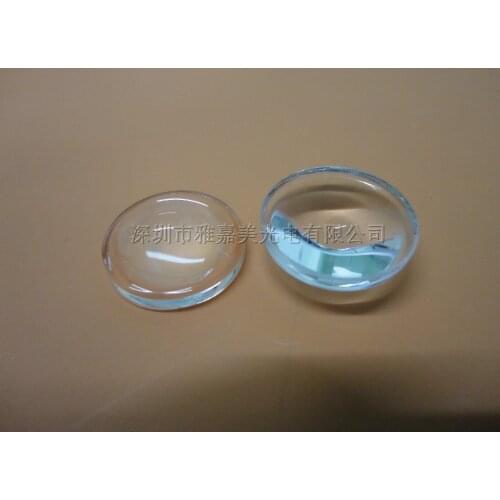 Optical glass lenses 20.2MM plano-convex lens adjustable focus optical LED lens Height optional
