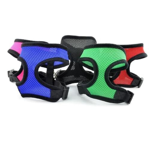 Dog leash dog chain Outdoor exercise chest back set pet mesh vest harness essential