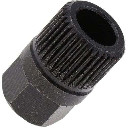 V-Belt Pulley Removal Alternator Socket Center Bolt Removal Tool 33 Teeth Fit for Volkswagen Audi Mercedes BMW Volvo