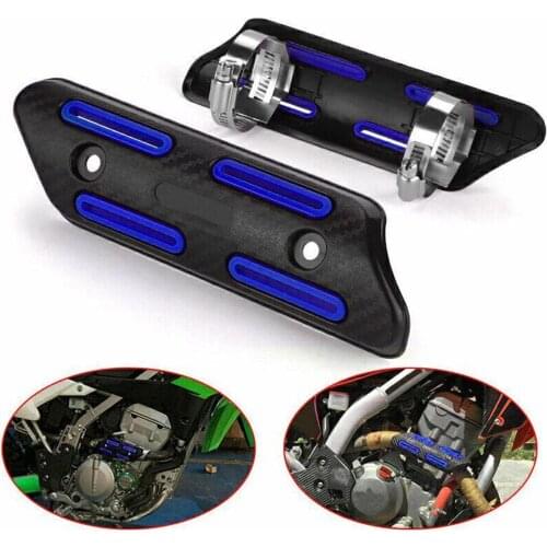 Exhaust Heat Protector Shield Motorcycle Exhaust Hood Exhaust Pipe Anti-scald Cover Anti-scald Cover Heat Dissipation Universal