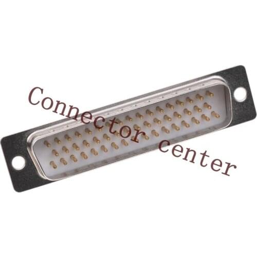High Quality D-SUB DB Connector 50PIN 3-ROWS male Full Gold Planted 2U DSUB