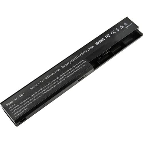 5200mAh for Asus Laptop battery A31-X401 A32-X401 A41-X401 A42-X401 X301U X401 X401A X401EB82A X401EC60U X401EE45U X401EI235A