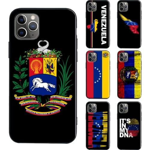 Venezuela Flag Coat Of Arms Case For iPhone 12 mini 11 Pro Max 6S 7 8 Plus X XR XS Max SE 2020 TPU Cover Coque