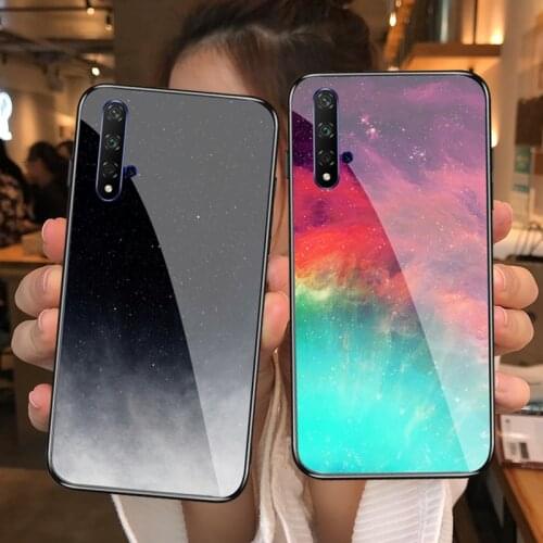 For Meizu 16 16th Plus 16S Pro 16XS 16X 16T Colorful Glass Phone Case For Meizu 17 18 Pro Note 8 9 V8 X8 M8 9H Glass Cover Case