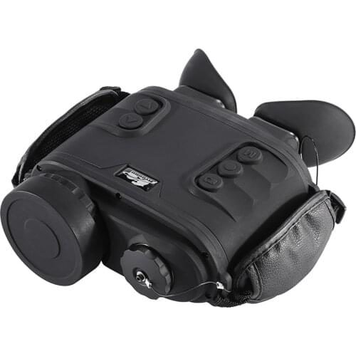 IR Night Vision Binocular 9 Colors ModeThermal Imaging 1500m Human Detection Distance GPS Cross Reticle Hot Tracking for Hunting